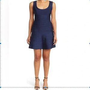 Herve Leger LBD Mini Bandage A line Dress S Smaa Authentic